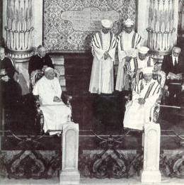 John Paul II in Jewish Synagogue