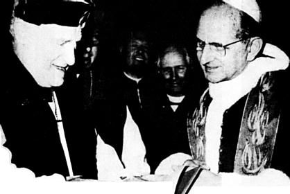 Paul VI with Anglican Archbishop